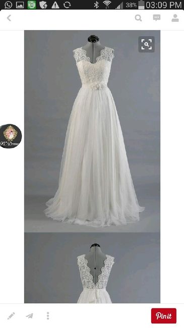 Deseo este vestido de novia - 1