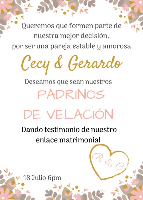 Ayuda Padrinos de Iglesia! 3