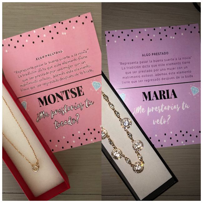 “Algo prestado” - tocado y velo 😲 1