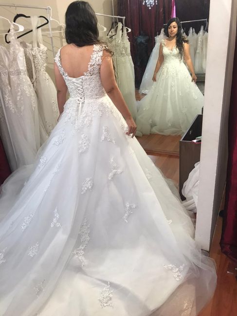 a presumir el vestido! 1