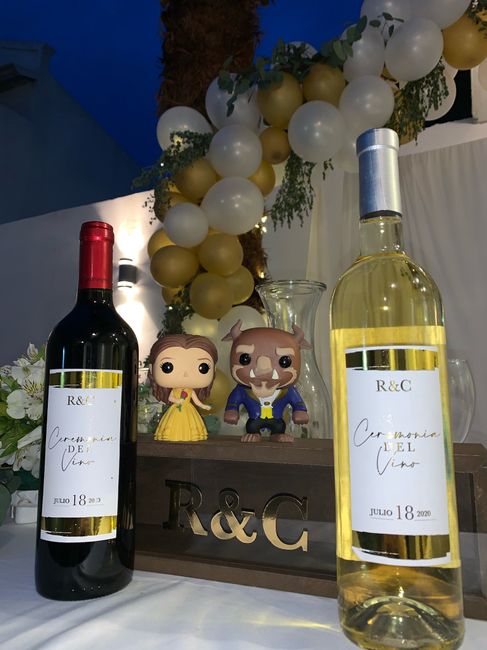 Nuestra boda era hoy  - ceremonia del vino 4