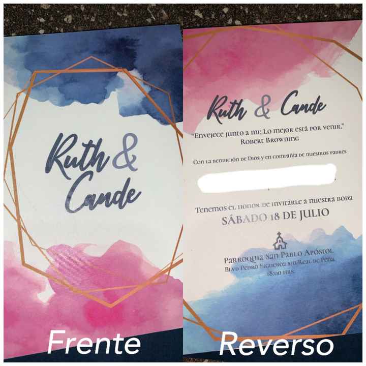 Muestra de invitaciones 🥳 - 2