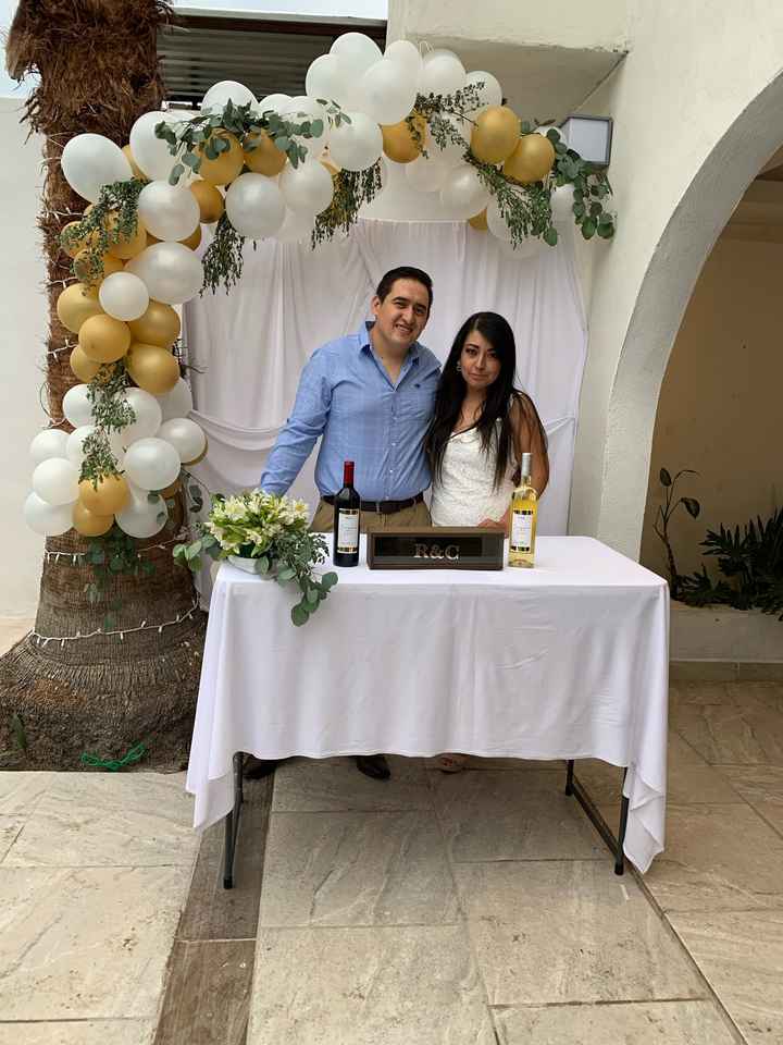 Nuestra boda era hoy  - ceremonia del vino - 2