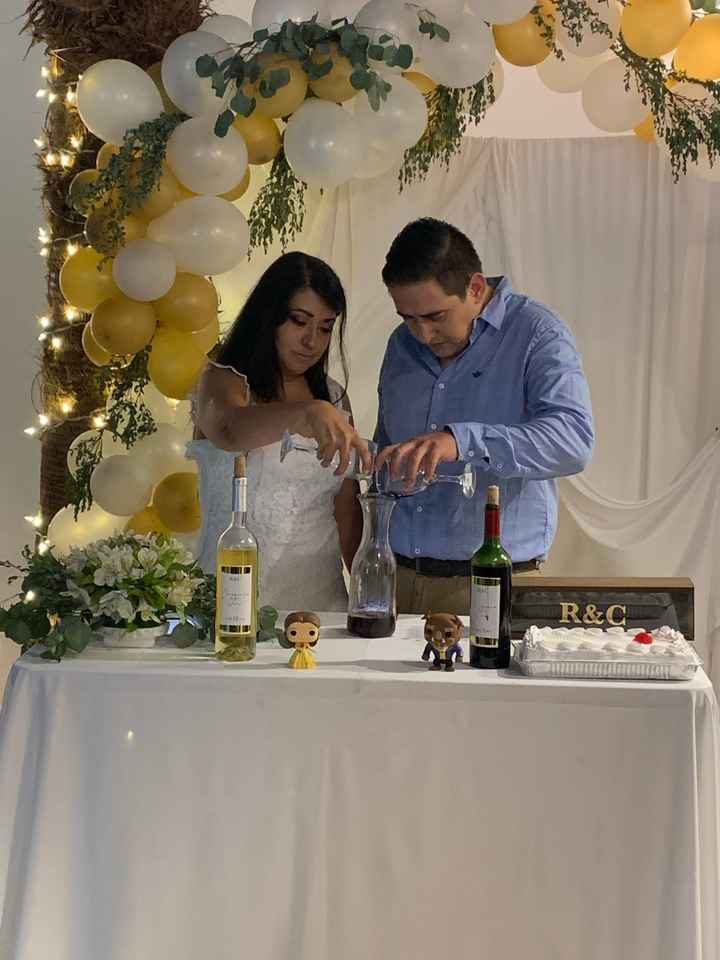 Nuestra boda era hoy  - ceremonia del vino - 3
