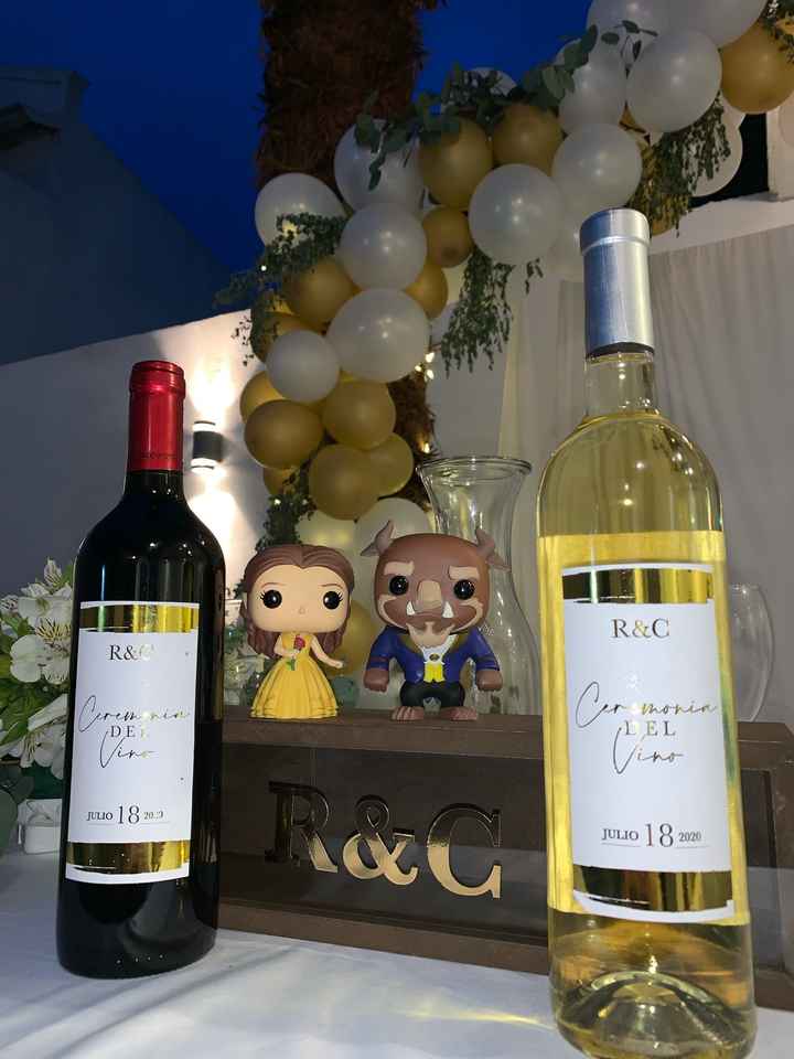 Nuestra boda era hoy  - ceremonia del vino - 4