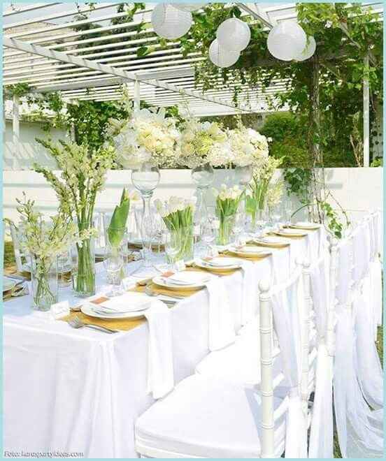 Centros  de mesa   como van  ustedes  con sus avances - 1