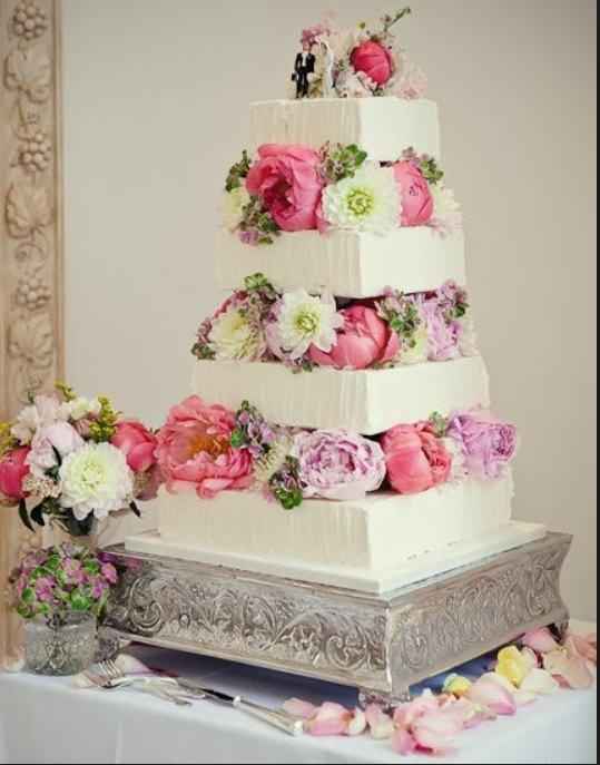 nuestro pastel de bodas 