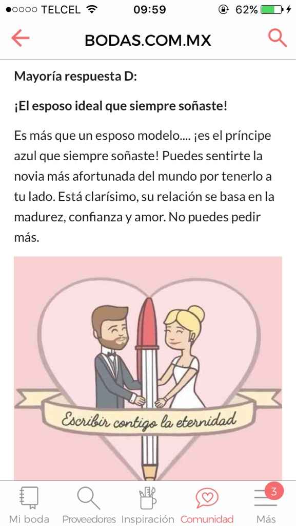 Mi fm será el esposo ideal que siempre soñé!!! - 1