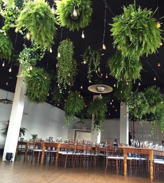 Decoracion con follaje 7