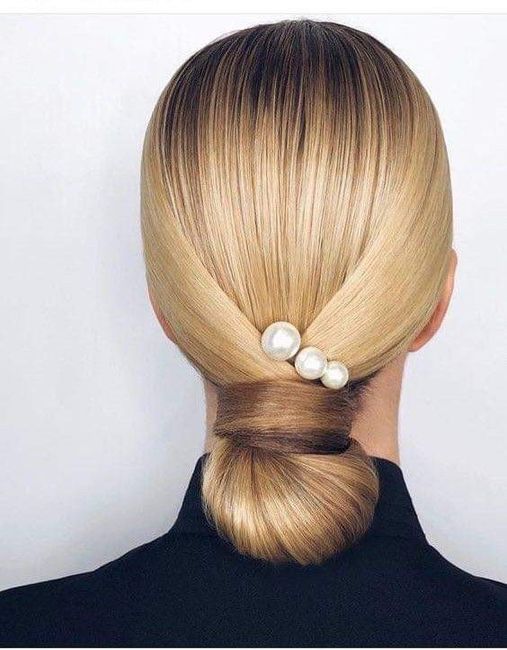 Peinado con un toque minimalista 1