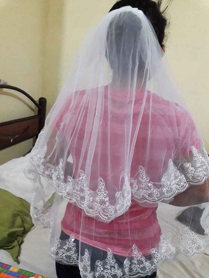 Llegó mi velo de Alliexpress 👰🏽💖 - 3