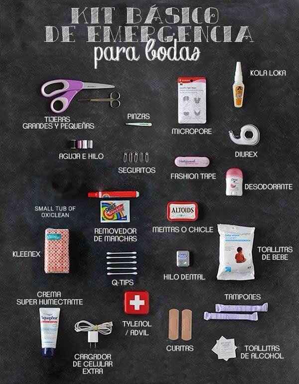 Kit de emergencia para el día b - 1