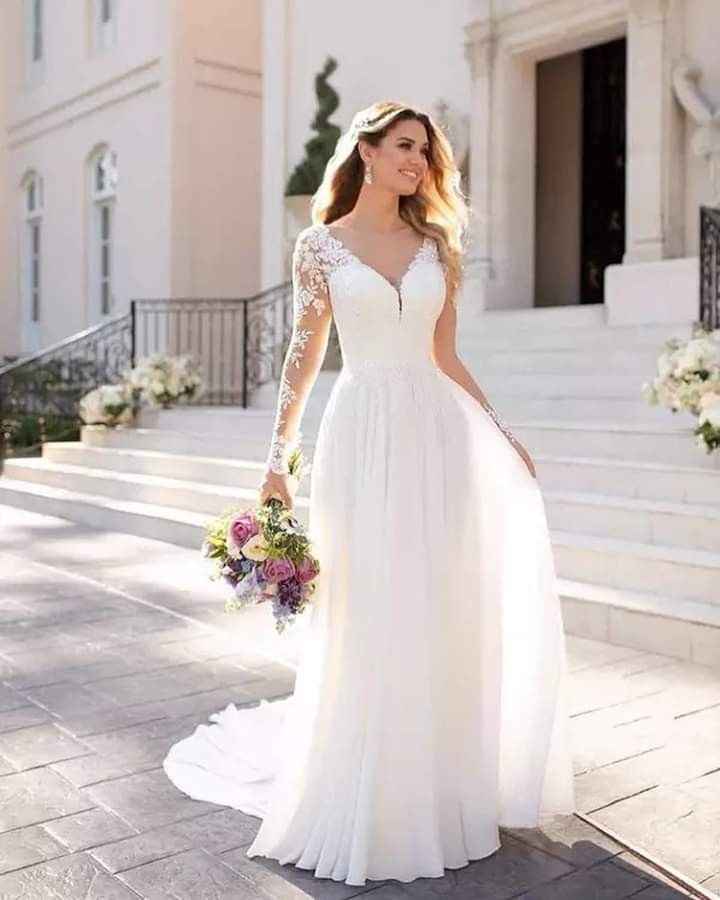 Vestidos con manga larga - 1