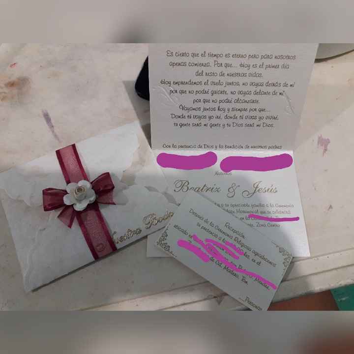 Invitaciones listas!!!! - 2