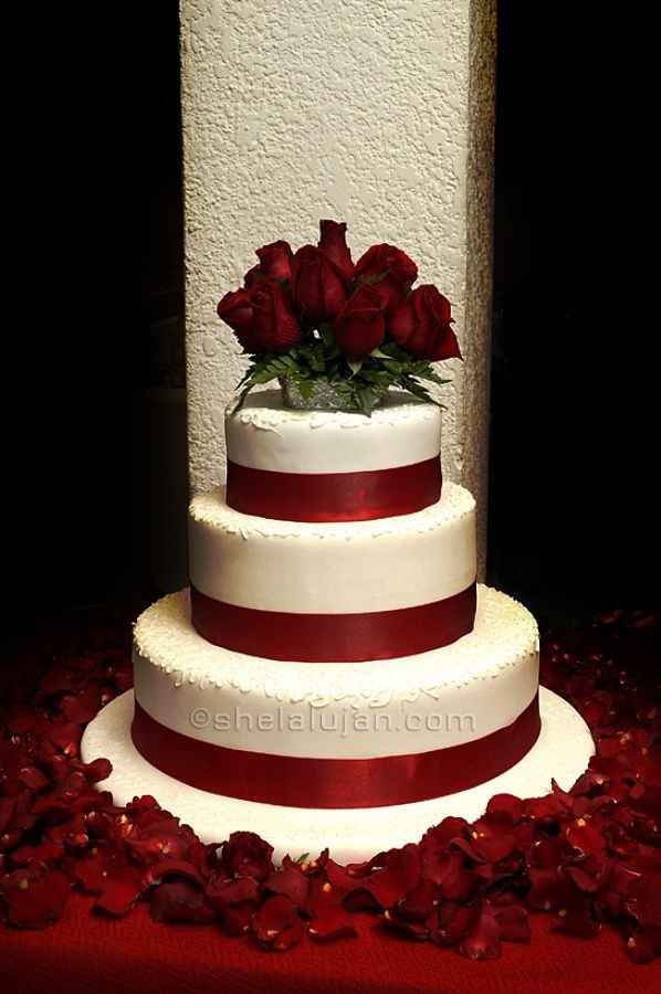 Pastel en color rojo❤ - 3