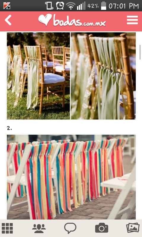 Sillas tifanny o normales - 1