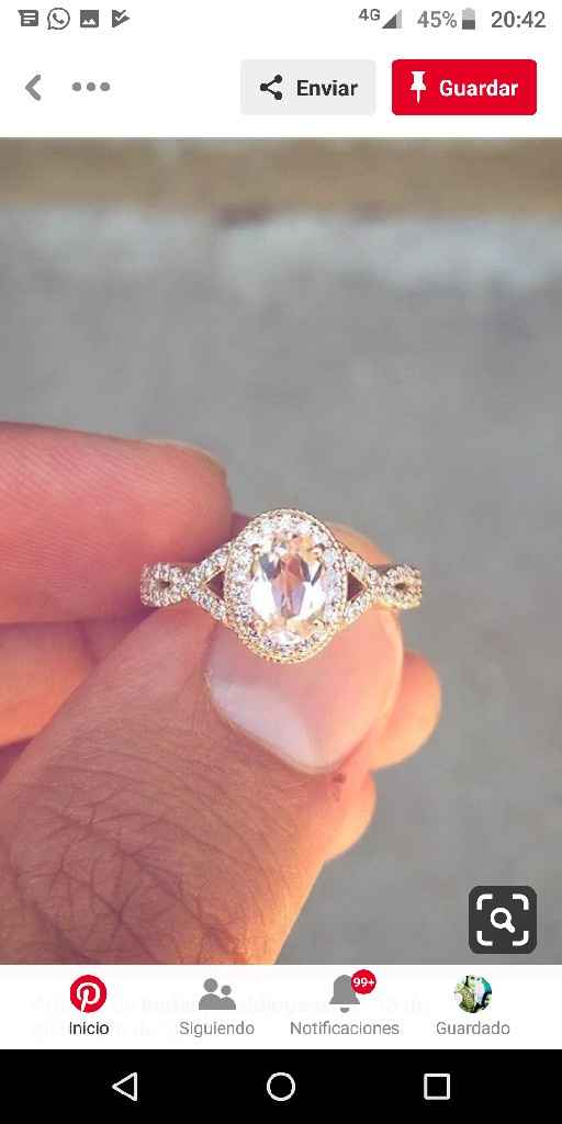 Si hubieras podido elegir el anillo de compromiso.. - 1