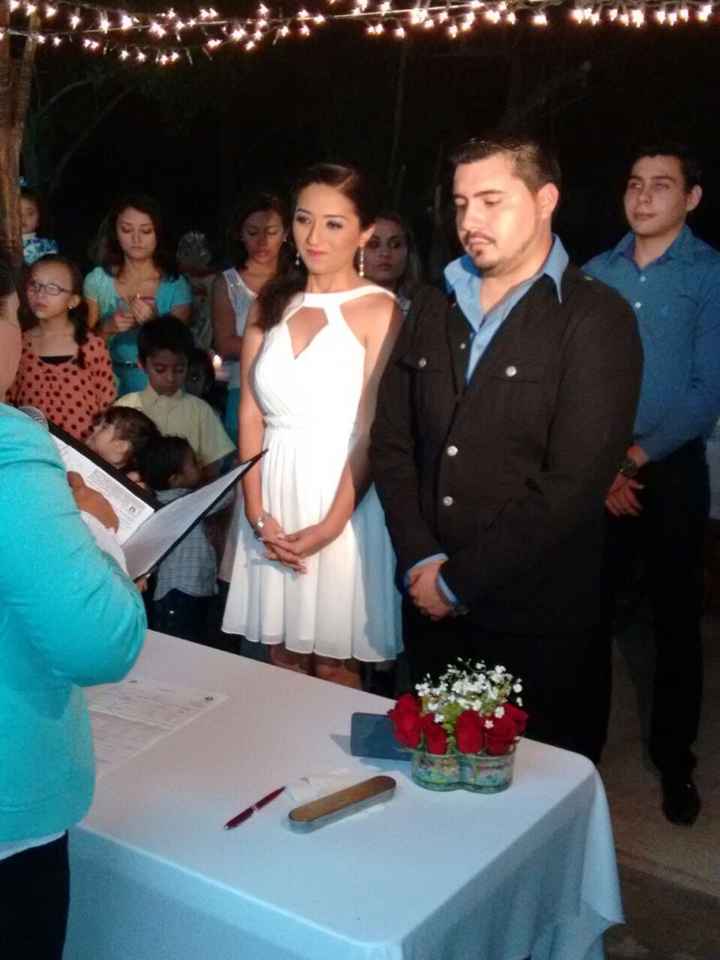 El vestido correcto para una boda civil - 1
