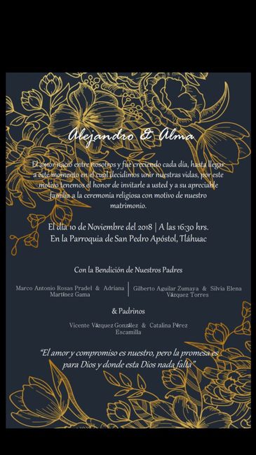 ¿De qué color serán tus invitaciones? - 1