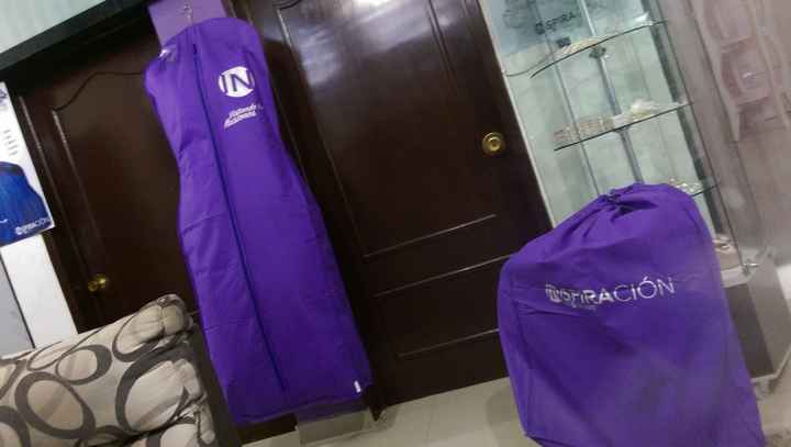 m vestido de novia al fin 