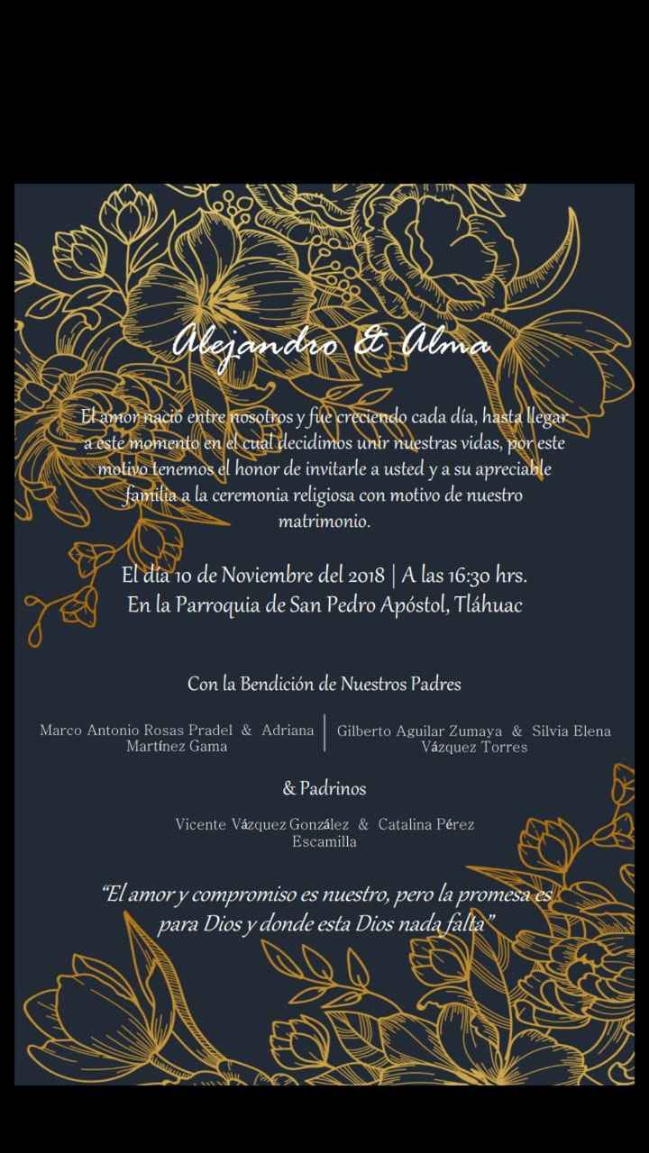 ¿De qué color serán tus invitaciones? - 1