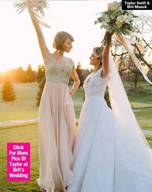 Las famosas también son damas de honor - 1