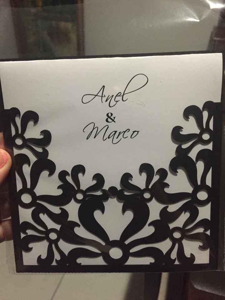 Invitaciones de boda listas! - 1