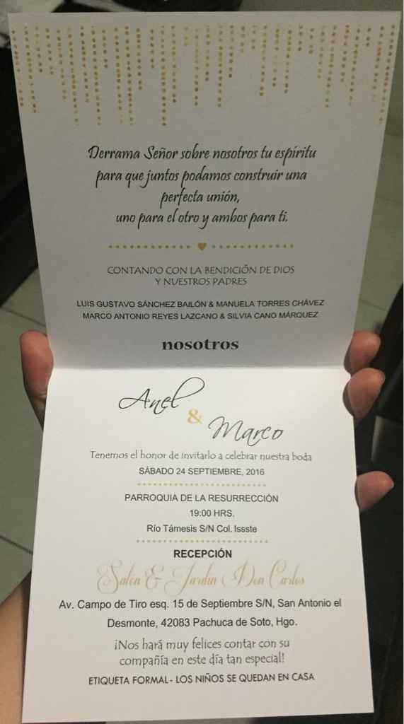 Invitaciones de boda listas! - 2