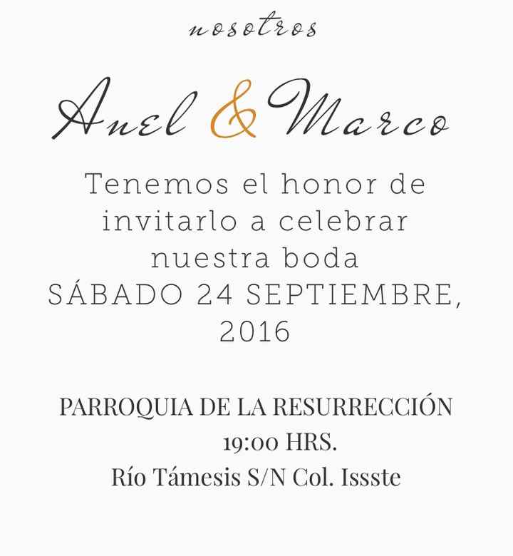 Invitación virtual - 2