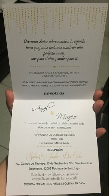 Invitaciones de boda listas! - 2