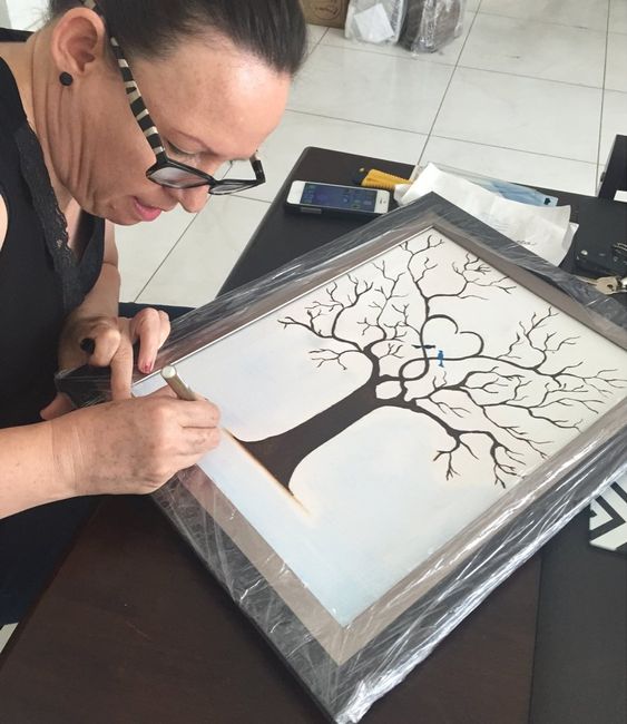 ¿alguien hizo su propio árbol de huellas? - 1
