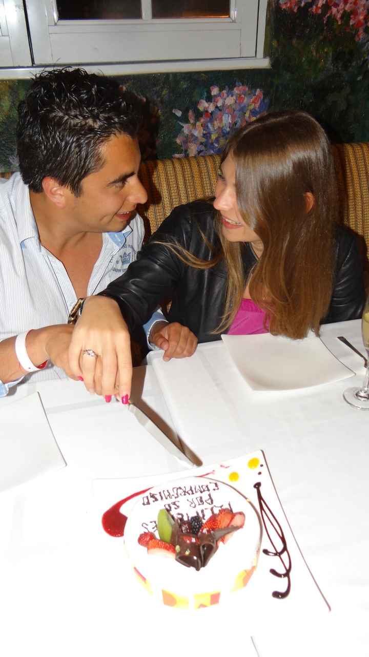 Pedida de mano con mis papas