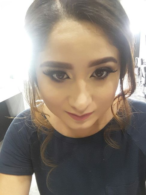 Prueba de Maquillaje lo que me paso... 😂 - 2