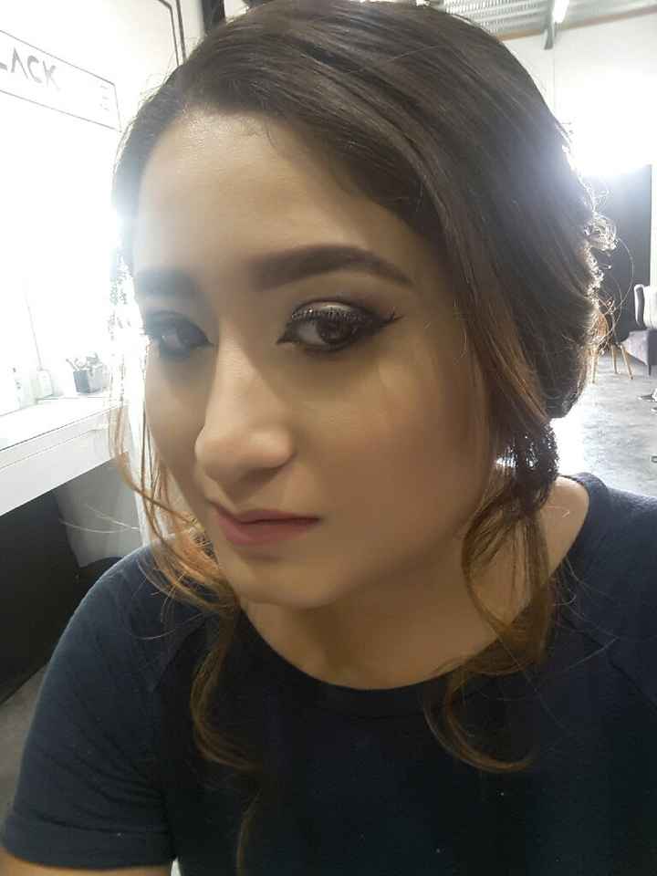 Prueba de Maquillaje lo que me paso... 😂 - 1