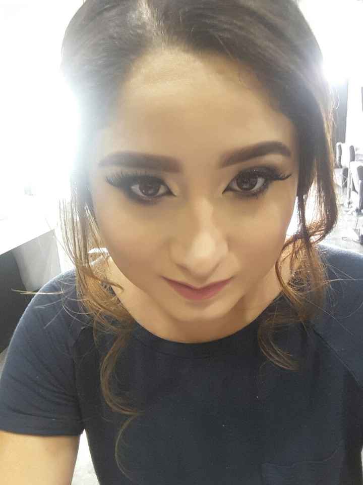 Prueba de Maquillaje lo que me paso... 😂 - 2