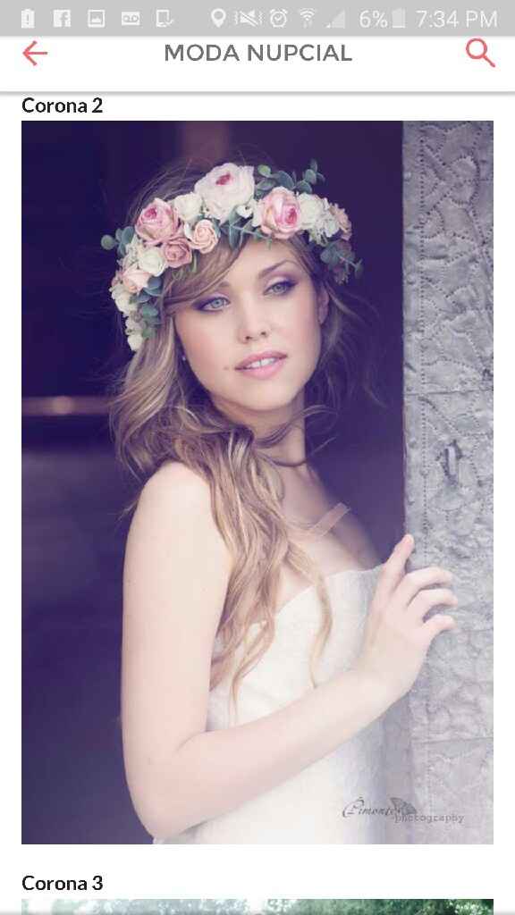  Coronas de flores: rosas. - 1