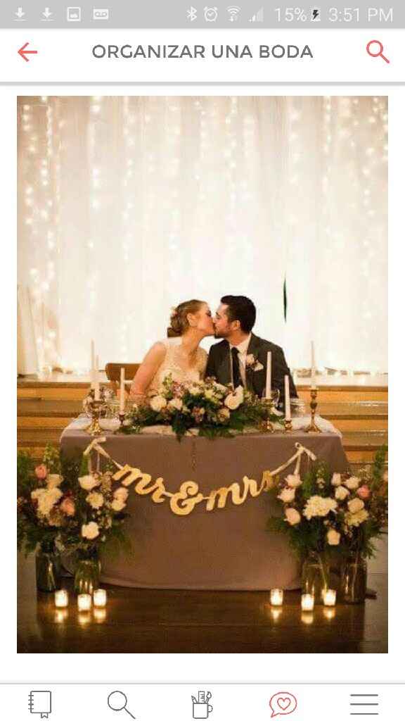  Hermosas mesas de novios !! - 1