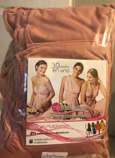 vestido multiformas Modela Bella / Bridesmades