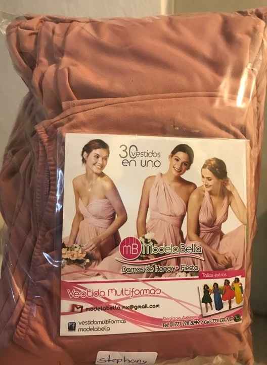 vestido multiformas Modela Bella / Bridesmades