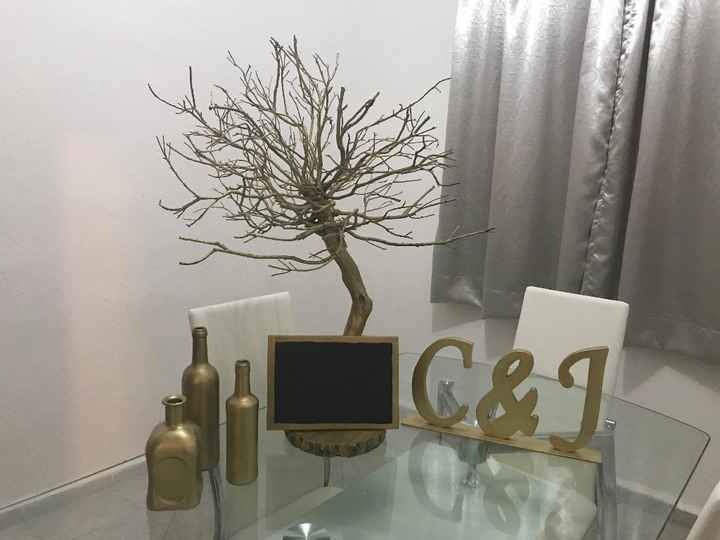 decoracion para la entrada "RECEPCION"