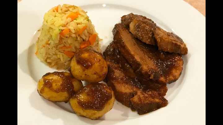 Cuete mechado en Adobo yooomi!!