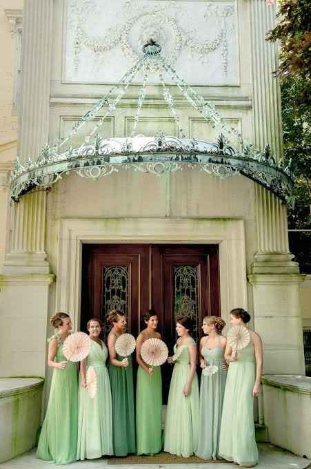 Boda con tonos verdes - 3