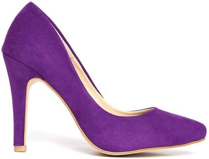 Zapatillas en color morado 🌈💜 2