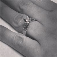 Mi anillo de compromiso!