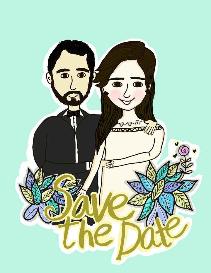 Save the date dibujo - 1
