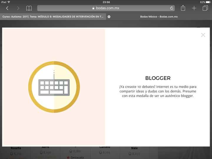 La de blogger