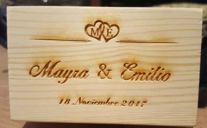 Caja para las arras y anillos - 2