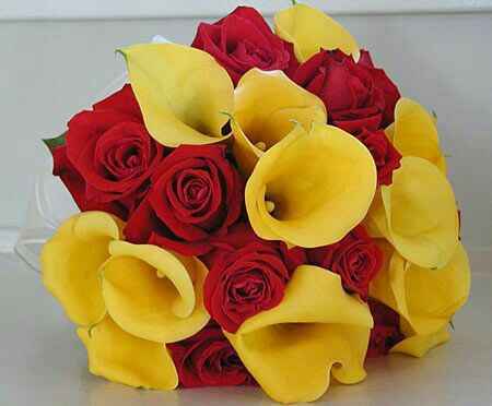 Combinación de colores rojo vino y amarillo claro - 9