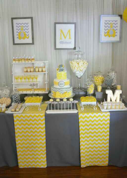 Combinaciones de colores de amarillo y gris - 2