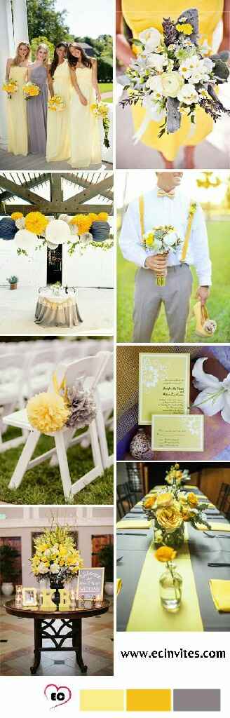 ¡combinación de colores en gris con amarillo! - 5